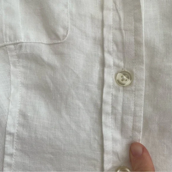 Banana Republic 100% Linen Shirt - Picture 11 of 12